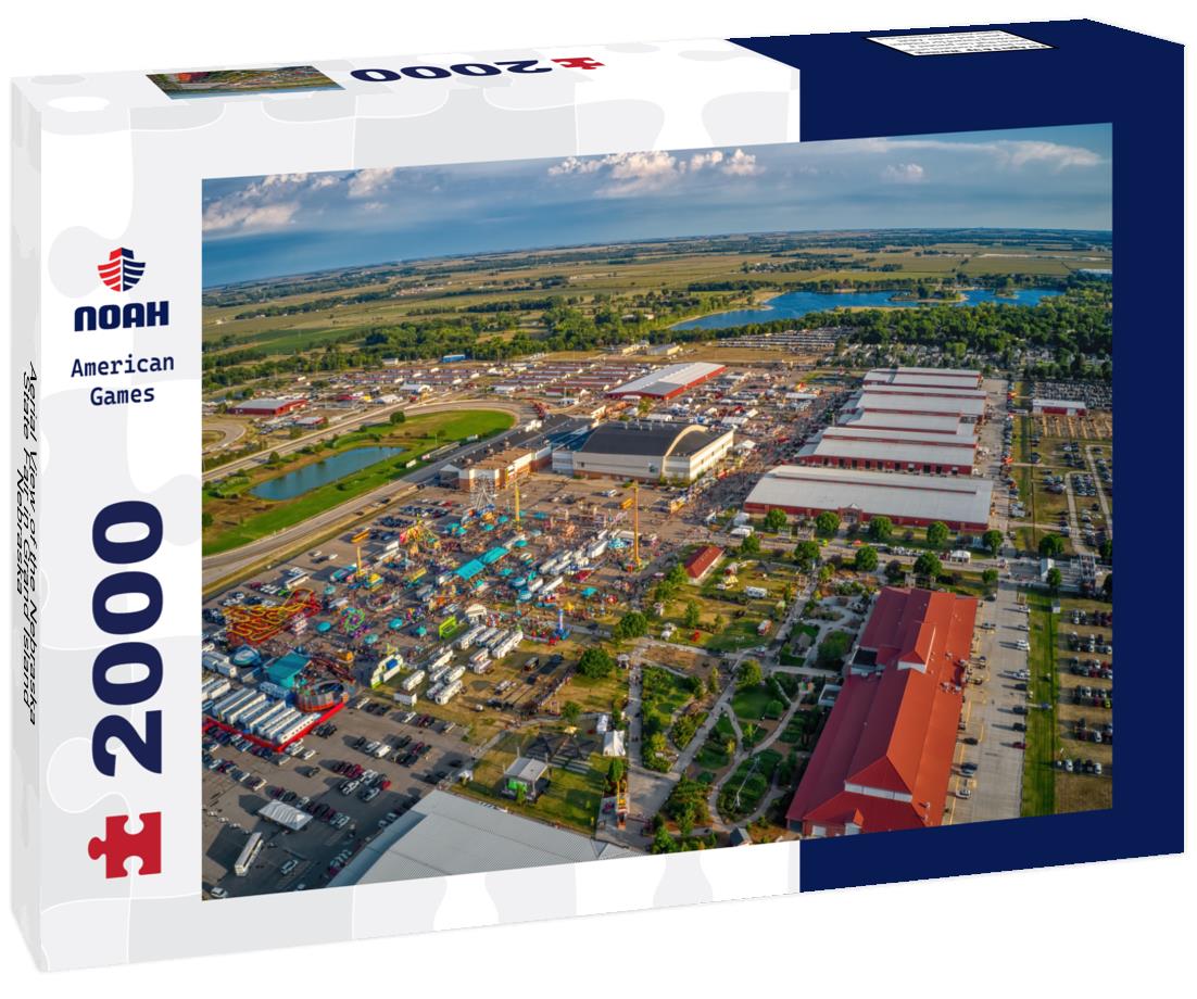 Noah Jigsaw Puzzle Aerial View of the Nebraska State Fair in Grand Island, Nebraska 2000 pieces