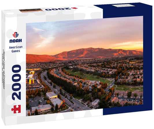 Noah Jigsaw Puzzle Aerial view of Eastlake Chula Vista, San Diego County, at sunset 2000 pieces
