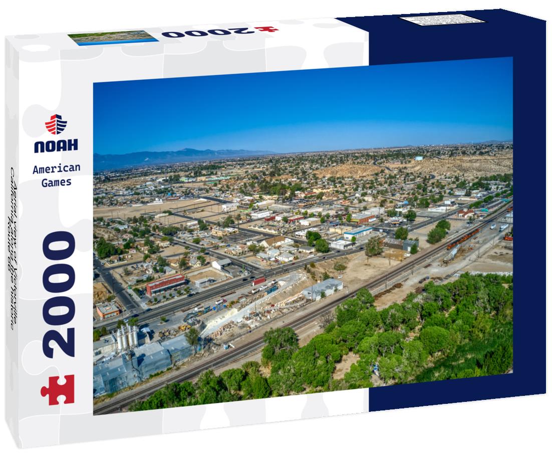 Noah Jigsaw Puzzle Aerial view of Victorville, California along the historic Route 66 2000 pieces