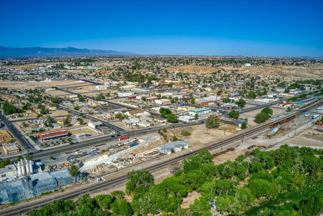 Noah Jigsaw Puzzle Aerial view of Victorville, California along the historic Route 66 2000 pieces