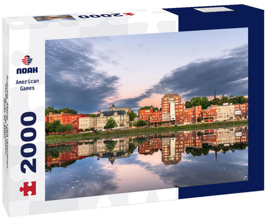Noah Jigsaw Puzzle Augusta, Maine, USA downtown skyline on the Kennebec River at dawn 2000 pieces