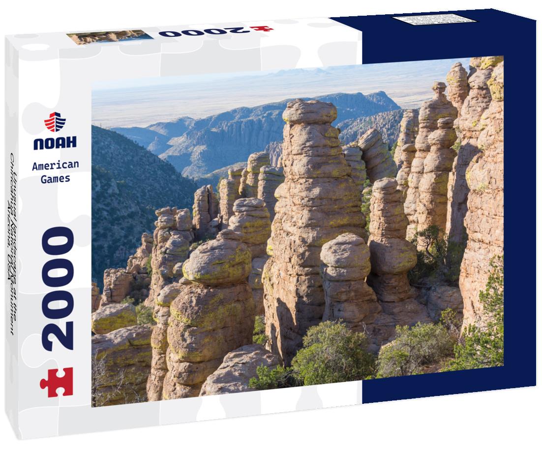 Noah Jigsaw Puzzle Unusual landscape at the Chiricahua National Monument, Arizona, USA 2000 pieces