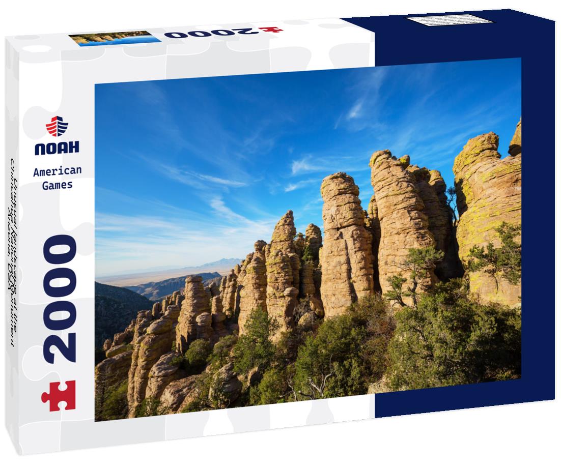Noah Jigsaw Puzzle Unusual landscape at the Chiricahua National Monument, Arizona, USA 2000 pieces