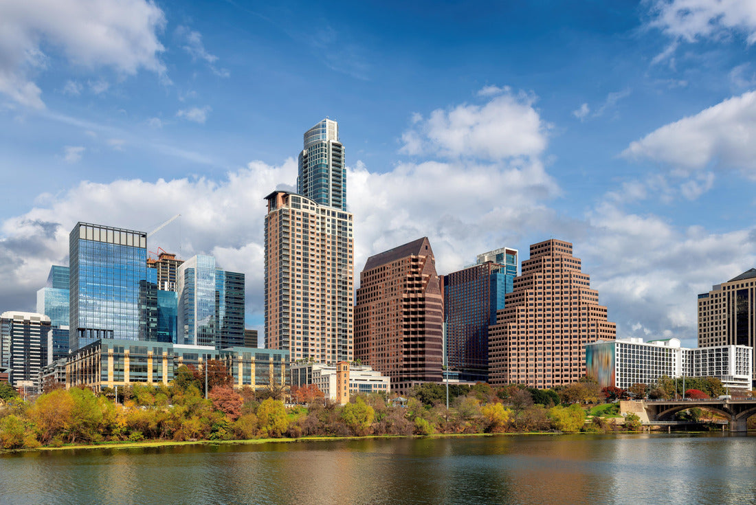 Noah Jigsaw Puzzle Austin downtown skyline on the Colorado River in Austin, Texas, USA 2000 pieces