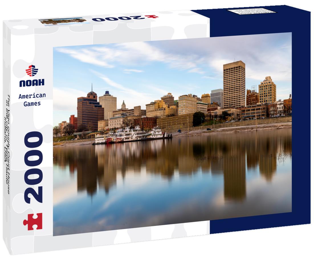 Noah Jigsaw Puzzle The Vigo county Court House, in the city of Terre Haute, Indiana, USA 2000 pieces