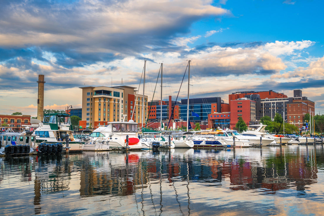 Noah Jigsaw Puzzle Erie, Pennsylvania, USA downtown cityscape on the lake in the morning 2000 pieces