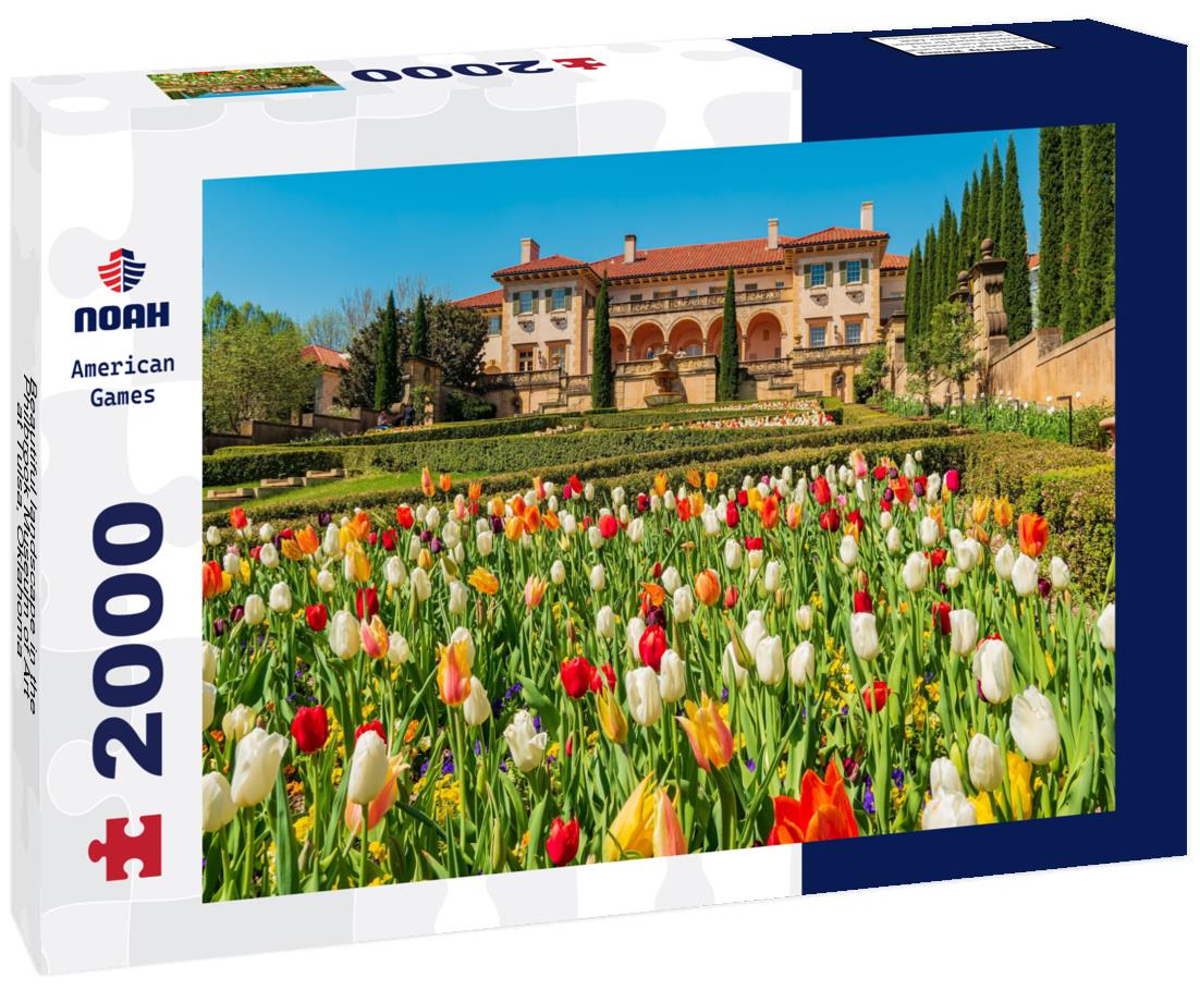 Noah Jigsaw Puzzle Beautiful landscape in the Philbrook Museum of Art at Tulsa, Oklahoma 2000 pieces