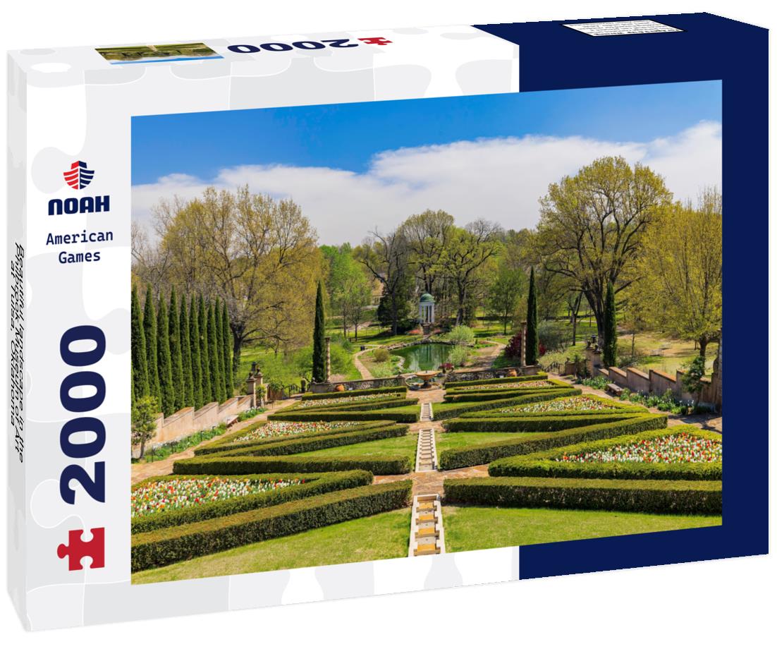 Noah Jigsaw Puzzle Beautiful landscape in the Philbrook Museum of Art at Tulsa, Oklahoma 2000 pieces