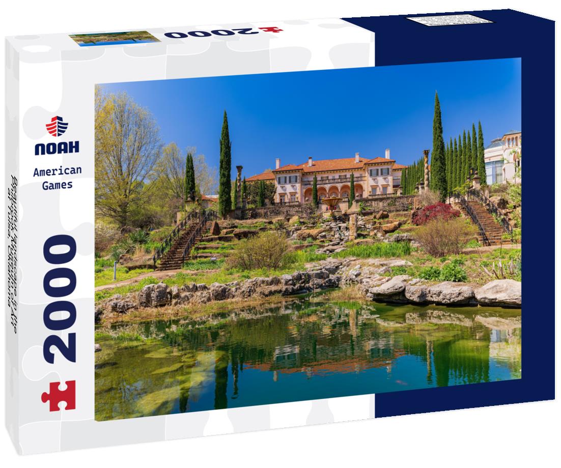 Noah Jigsaw Puzzle Beautiful landscape in the Philbrook Museum of Art at Tulsa, Oklahoma 2000 pieces