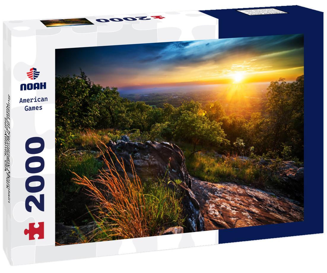 Noah Jigsaw Puzzle Sunset at Kennesaw Mountain National Battlefield Park bei Atlanta, GA 2000 pieces