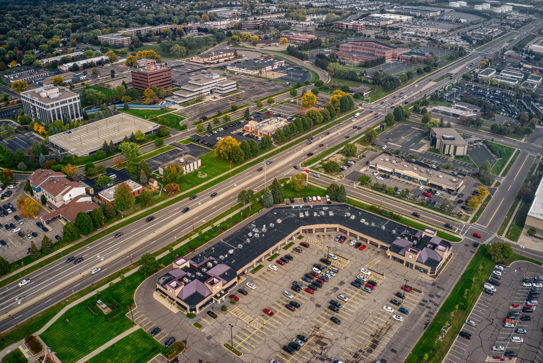 Noah Jigsaw Puzzle Aerial View of the Twin Cities Outer Suburb of Apple Valley, Minnesota 2000 pieces