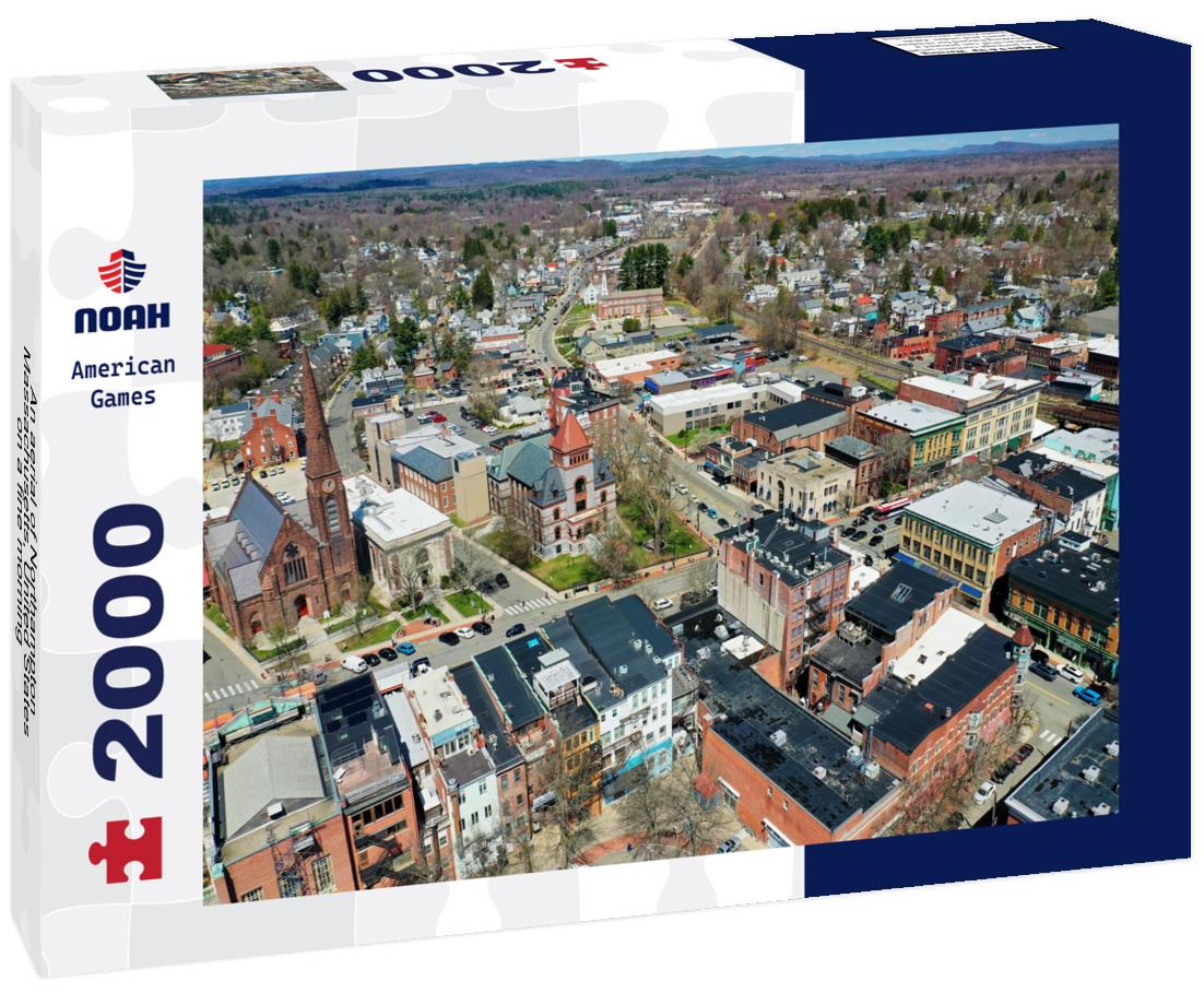 Noah Jigsaw Puzzle An aerial of Northampton, Massachusetts, United States on a fine morning 2000 pieces
