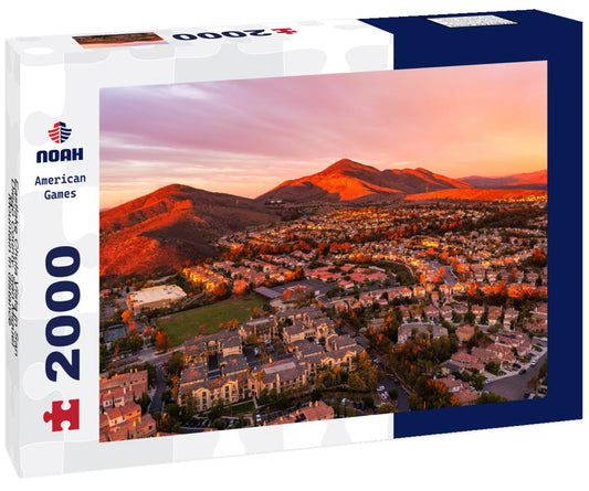 Noah Jigsaw Puzzle Eastlake Chula Vista in San Diego County. San Miguel Mountain in distance 2000 pieces