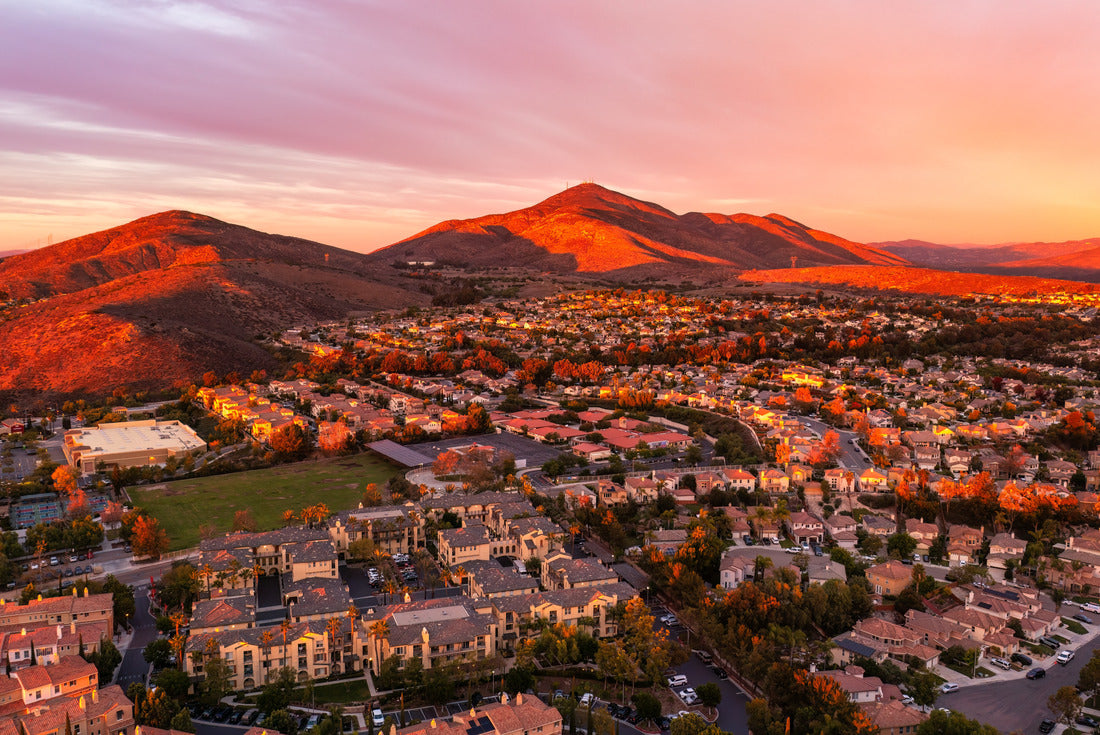 Noah Jigsaw Puzzle Eastlake Chula Vista in San Diego County. San Miguel Mountain in distance 2000 pieces