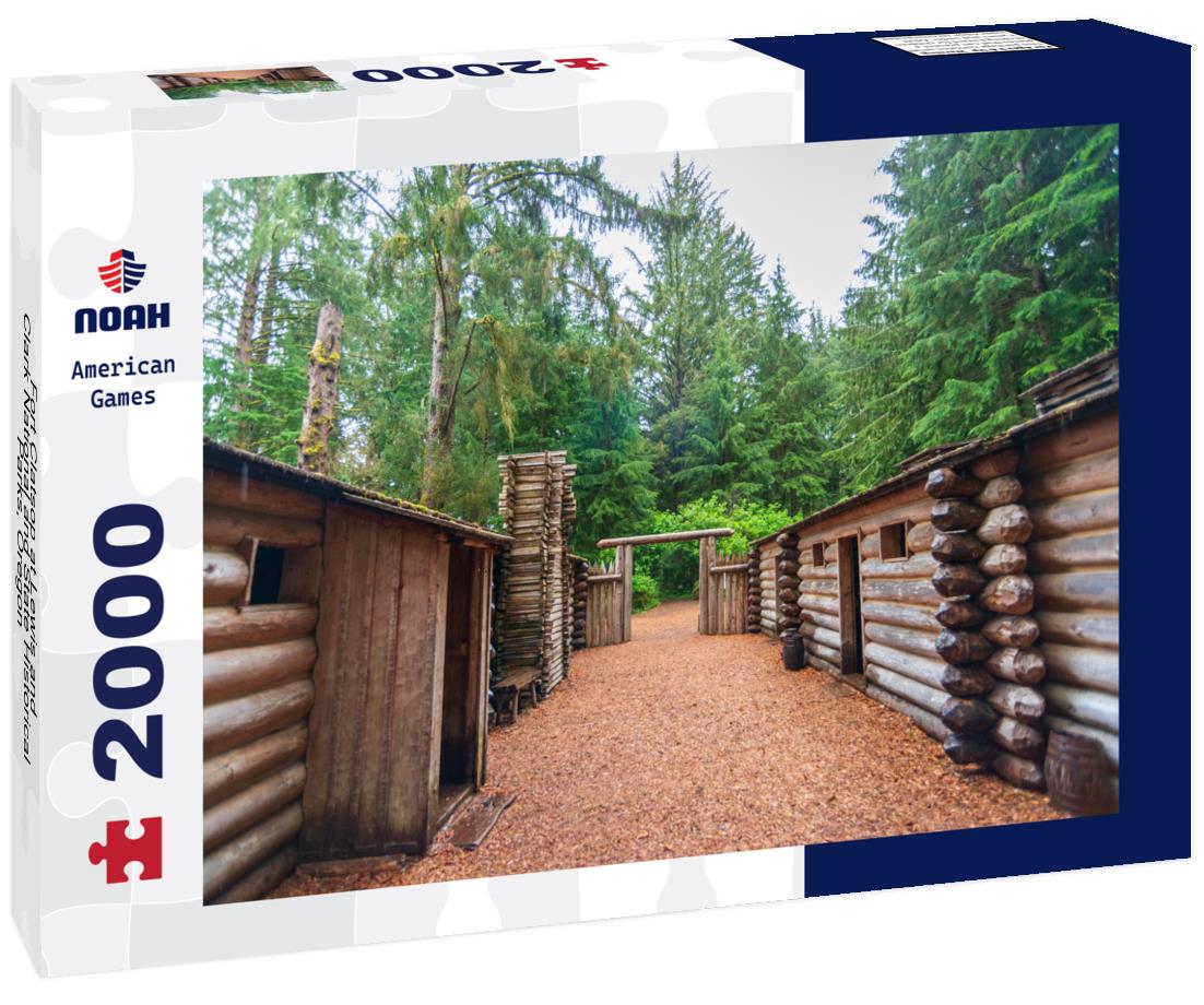 Noah Jigsaw Puzzle Fort Clatsop at Lewis and Clark National and State Historical Parks, Oregon 2000 pieces