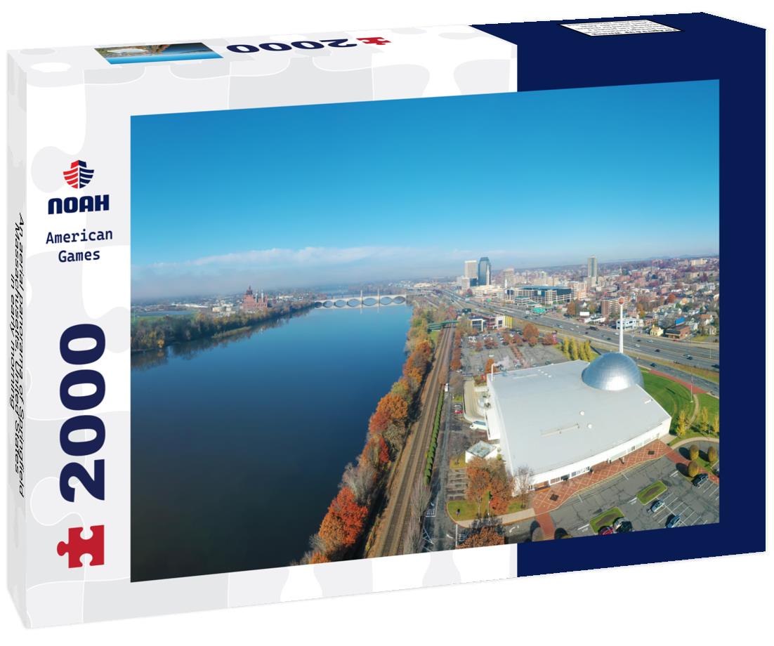 Noah Jigsaw Puzzle An aerial panorama of Springfield, Massachusetts, United States in early morning 2000 pieces