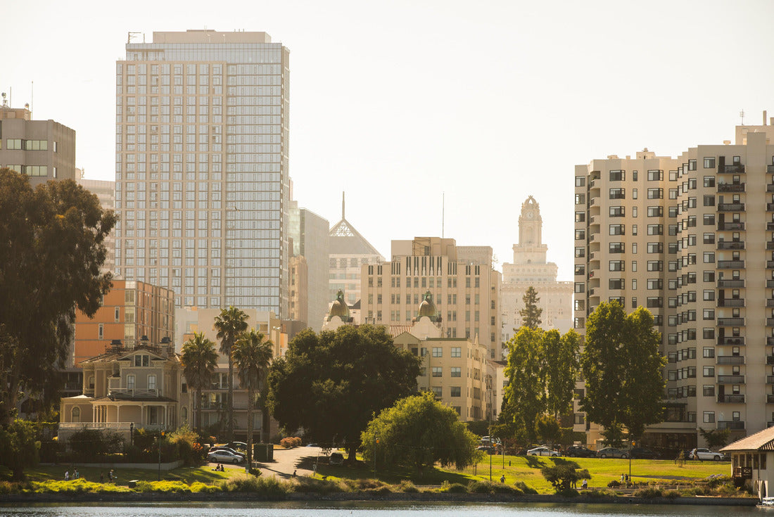 Noah Jigsaw Puzzle Late afternoon view of the historic downtown city center of Oakland, California, USA 2000 pieces