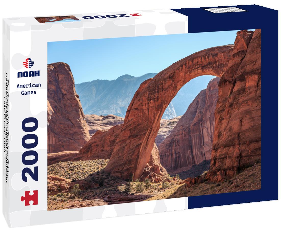 Noah Jigsaw Puzzle The Scale of the Rainbow Bridge, Rainbow Bridge National Monument, Lake Powell, Utah 2000 pieces