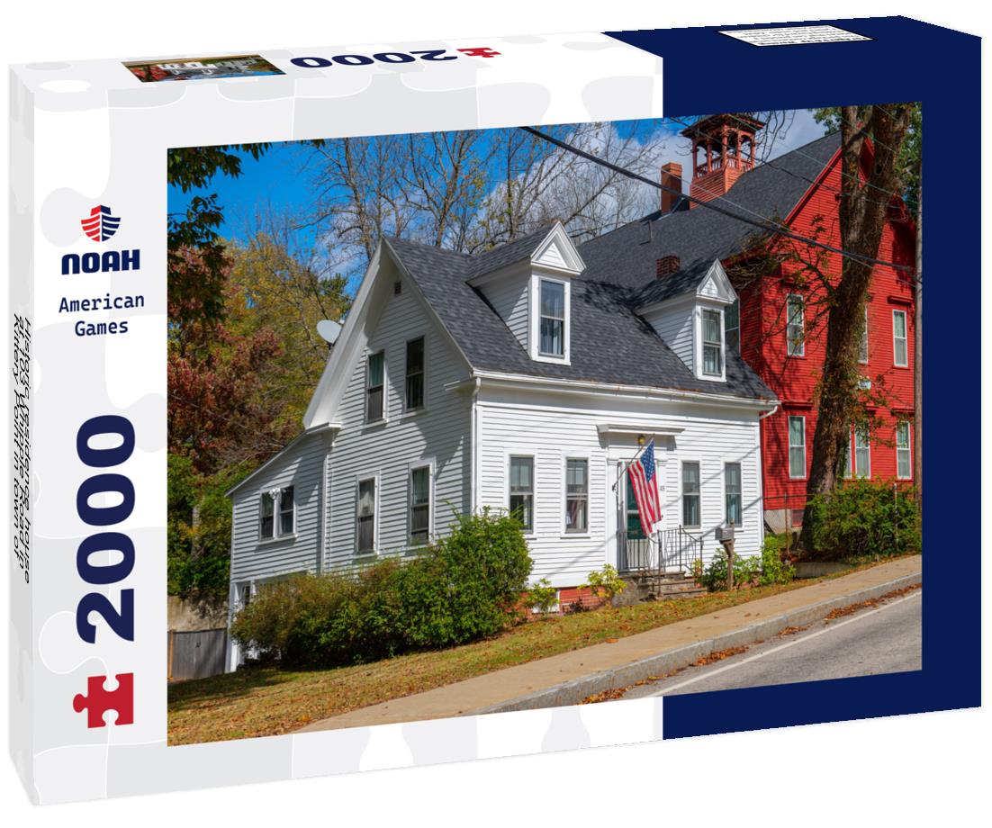 Noah Jigsaw Puzzle Historic residence house at 103 Whipple Road in Kittery Point in town of Kittery, Maine 2000 pieces