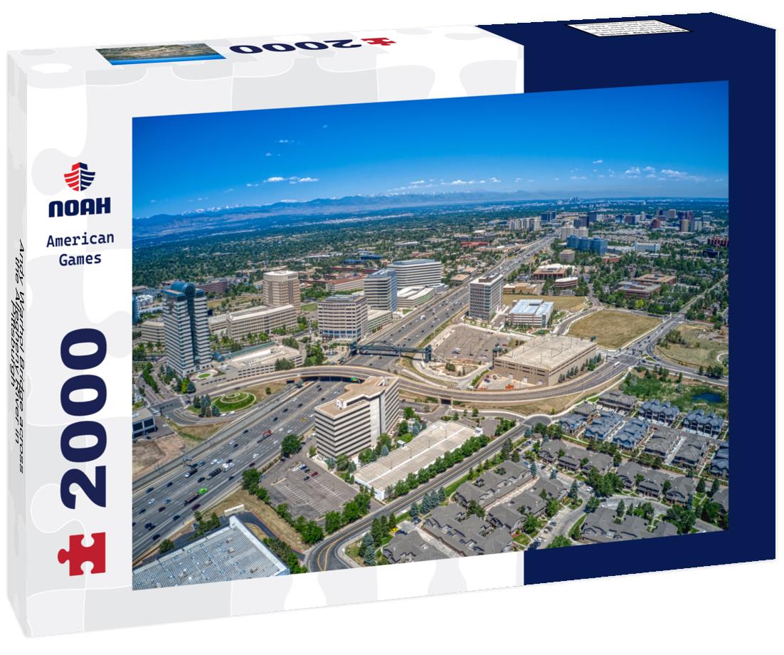 Noah Jigsaw Puzzle Andy Warhol Bridge across the Allegheny River in Pittsburgh - Pennsylvania, United States 2000 pieces