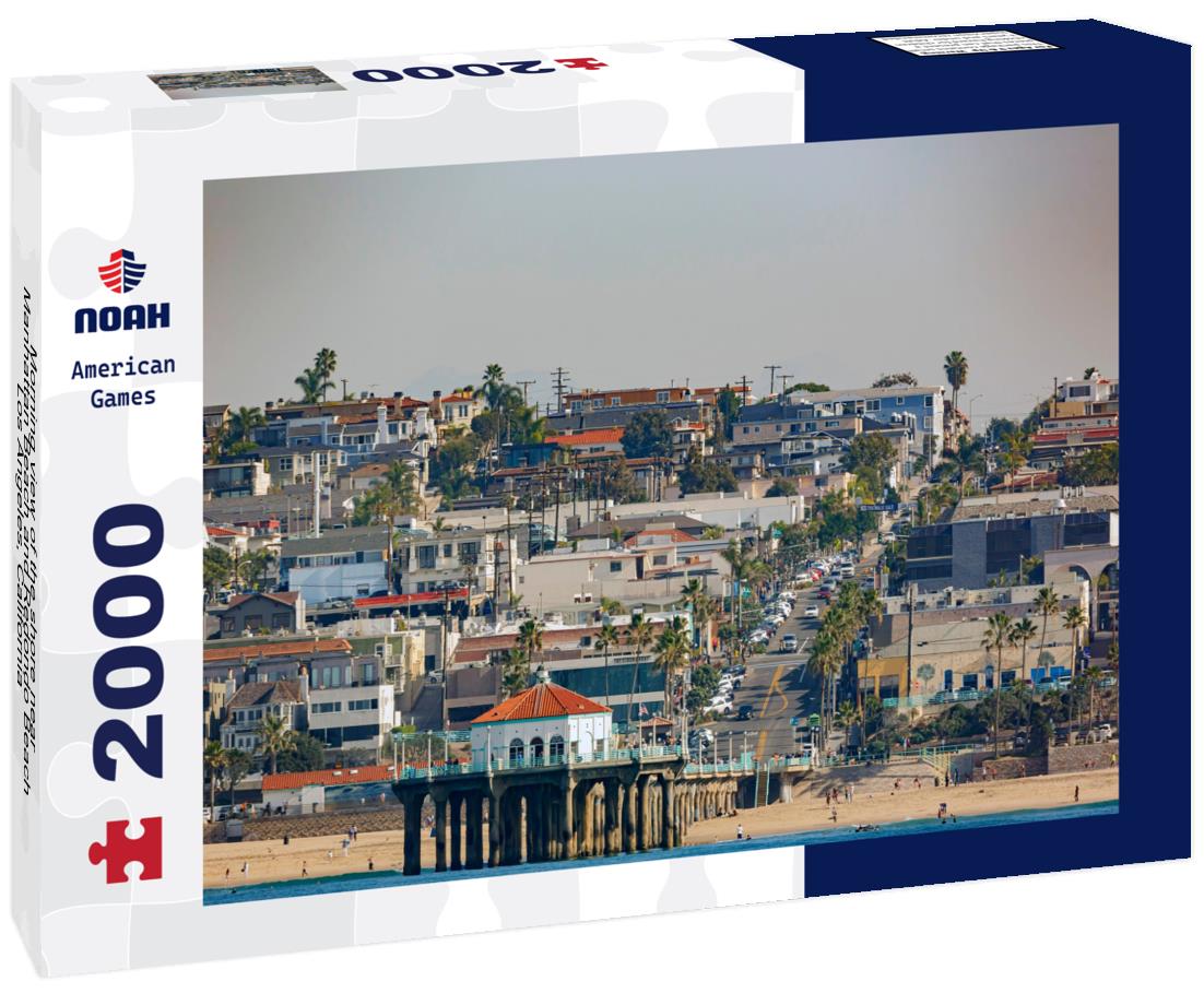 Noah Jigsaw Puzzle Morning view of the shore near Manhattan Beach and Redondo Beach, Los Angeles, California 2000 pieces
