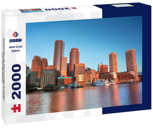 Noah Jigsaw Puzzle Downtown city skyline view of Tampa Florida USA looking over the freeway and the Riverwalk 2000 pieces