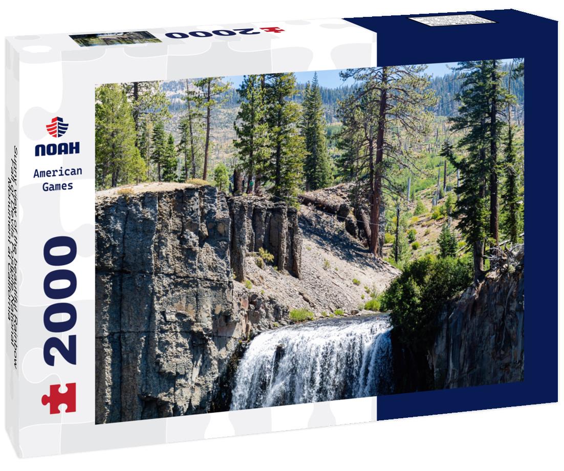 Noah Jigsaw Puzzle Sunny view of the beautiful Rainbow Fall of Devils Postpile National Monument at California 2000 pieces