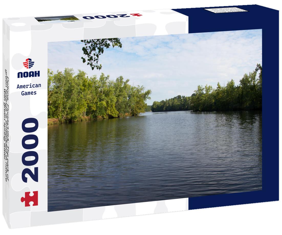 Noah Jigsaw Puzzle Deltona, Florida/USA: The park of green springs is embedded in nature with green spring water 2000 pieces