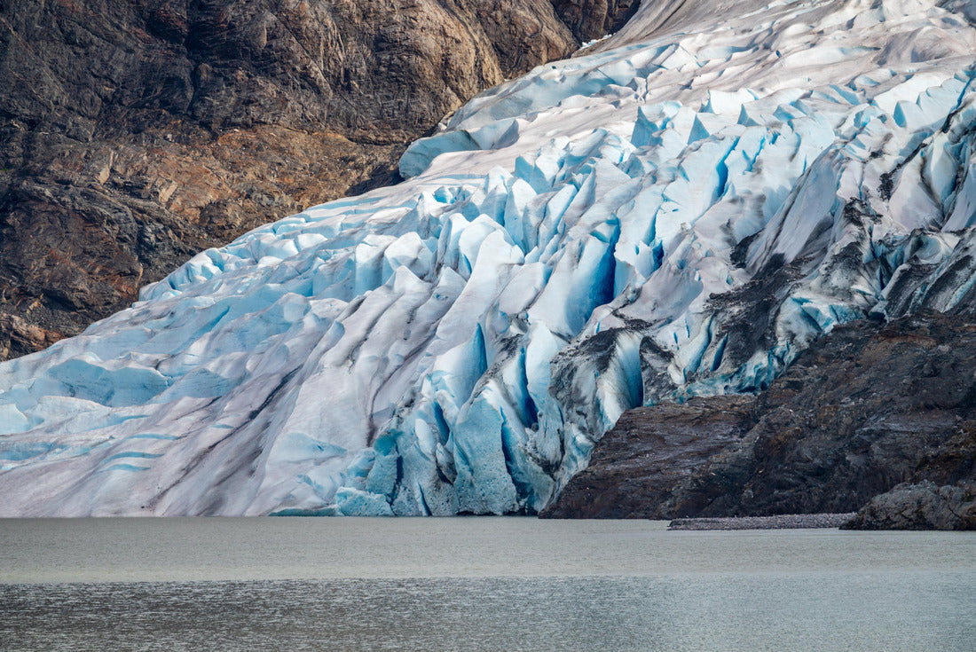 Noah Jigsaw Puzzle Nahaufnahme von Gletschern am Mendenhall-Gletscher beim Eintritt in den See nahe Juneau in Alaska 2000 pieces