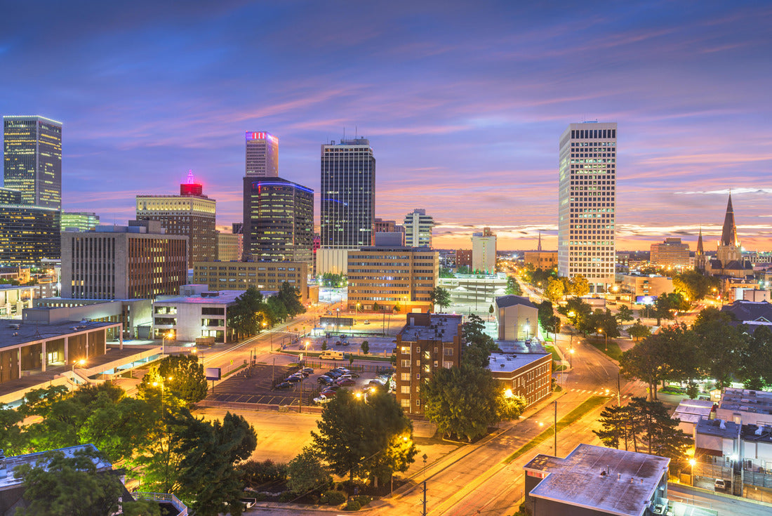 Noah Jigsaw Puzzle View of Downtown Raleigh at North Salisbury Street in fall season at sunset time, North Carolina, USA 2000 pieces