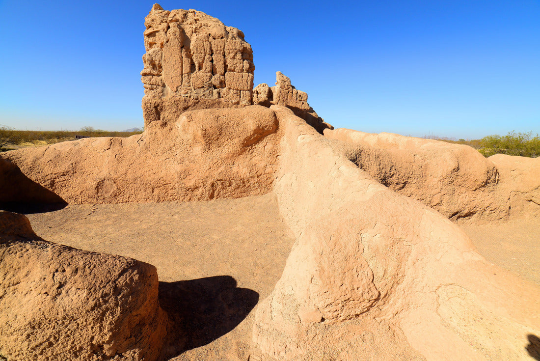 Noah Jigsaw Puzzle Ancient Casa Grande Ruins National Monument of the Pre-columbian Hohokam native Americans in Arizona USA 2000 pieces
