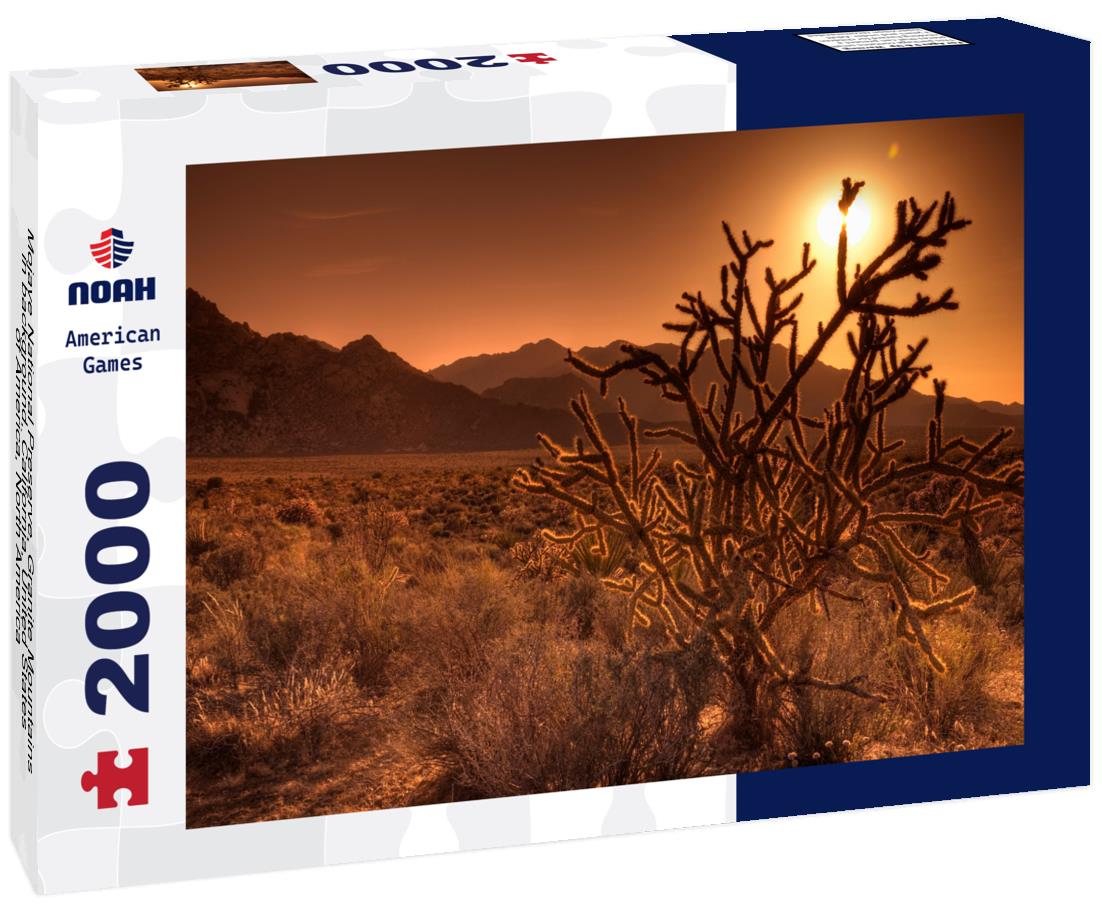 Noah Jigsaw Puzzle Mojave National Preserve, Granite Mountains in background, California, United States of America, North America 2000 pieces