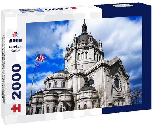 Noah Jigsaw Puzzle The Cathedral of Saint Paul, a Landmark Roman Catholic Church with a distinctive copper-clad dome in the City of Saint Paul, Minnesota, USA 2000 pieces