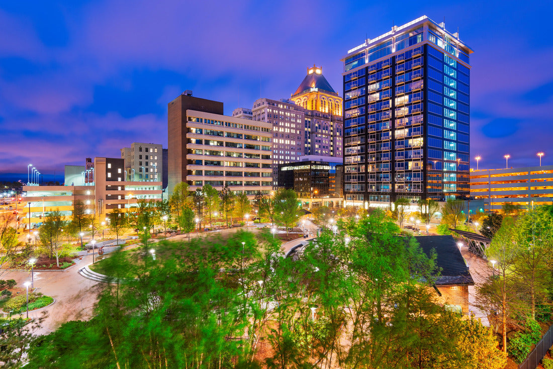 Noah Jigsaw Puzzle Golden Hour Golden Sunshine on the Downtown Towers and Modern Skyscrapers in Austin Texas USA skyline cityscape during afternoon sunset with Town Lake and Bridges 2000 pieces