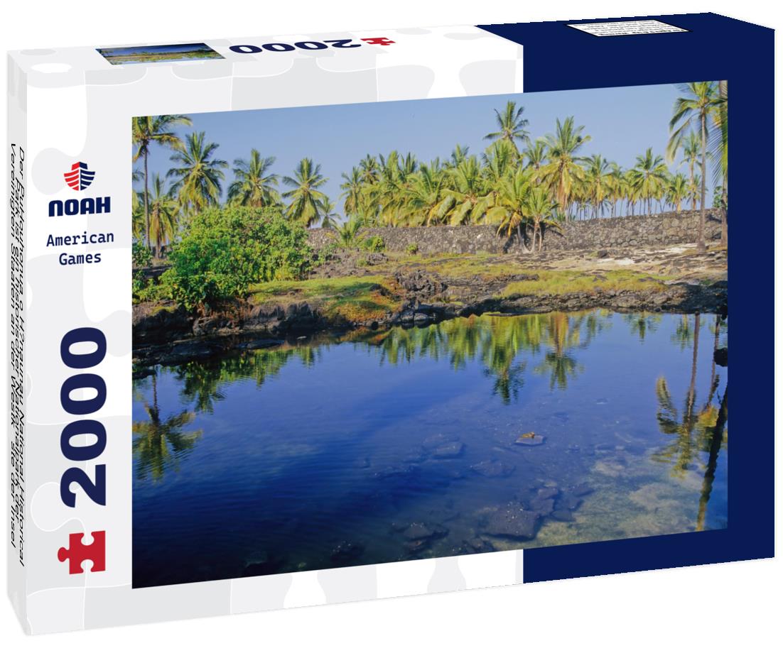 Noah Jigsaw Puzzle Der PuHouhonua o Honaunau National Historical Park ist ein historischer Nationalpark der Vereinigten Staaten an der Westküste der Insel Hawaii im US-Bundesstaat Hawaii 2000 pieces