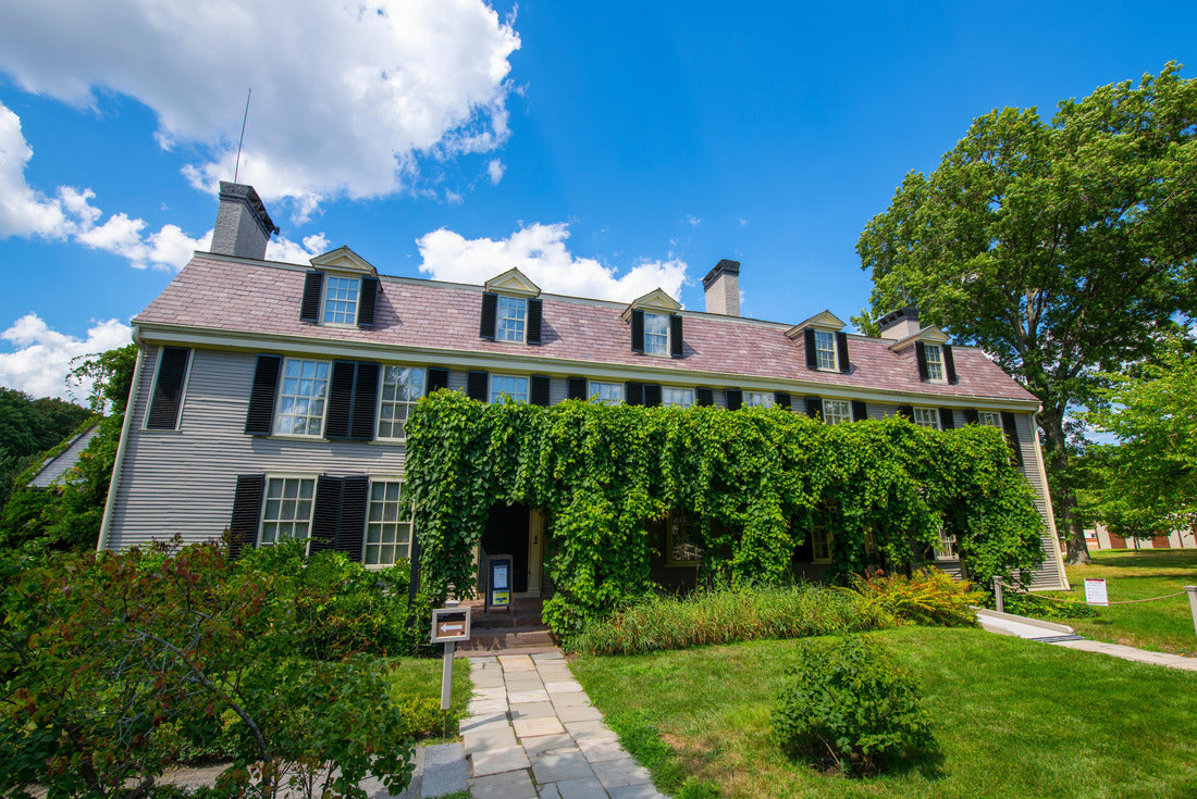 Noah Jigsaw Puzzle Old House at Peacefield is a historic home of the Adams family, including US Presidents John Adams and John Quincy Adams at 135 Adams Street in Quincy, Massachusetts MA, USA 2000 pieces