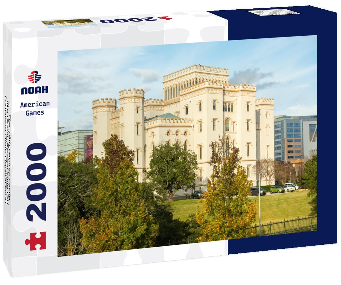 Noah Jigsaw Puzzle The 19th century castle-like Gothic Revival style Old Louisiana State CapitolBaton Rouge, Louisiana, USA 2000 pieces