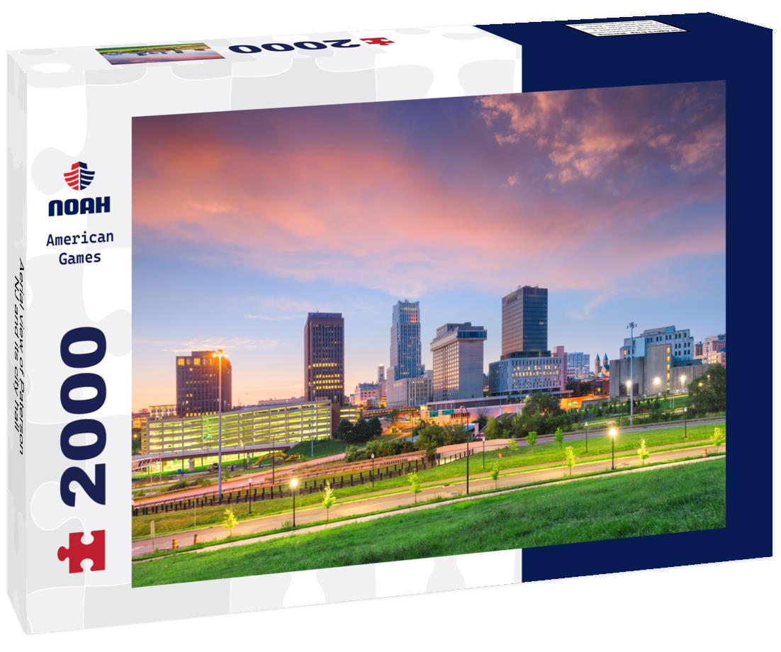 Noah Jigsaw Puzzle Aerial view of Paterson, NJ and its city hall 2000 pieces