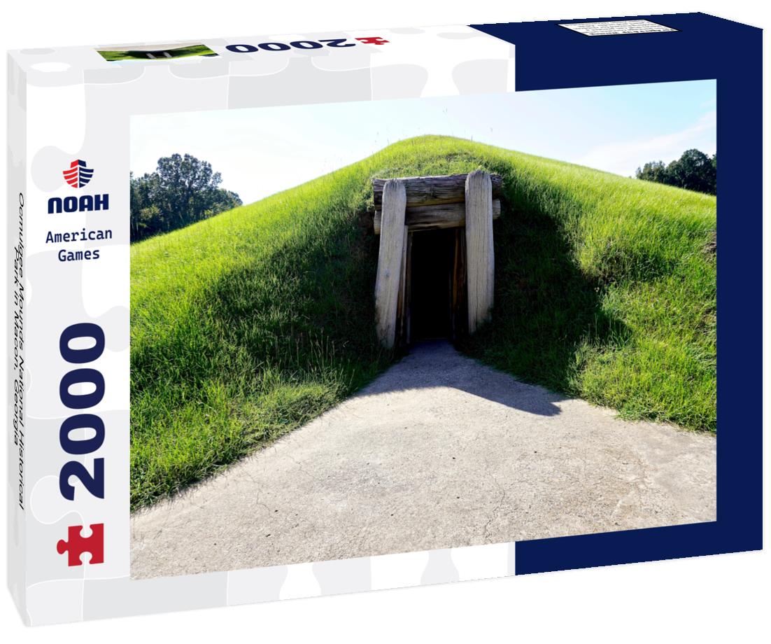 Noah Jigsaw Puzzle Ocmulgee Mounds National Historical Park in Macon, Georgia 2000 pieces