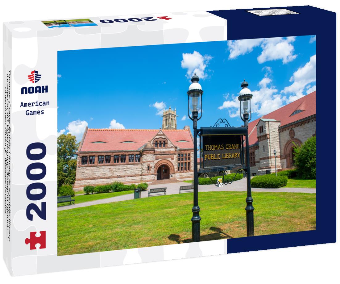 Noah Jigsaw Puzzle Thomas Crane Public Library is a public library located at 40 Washington Street in historic downtown Quincy, Massachusetts 2000 pieces