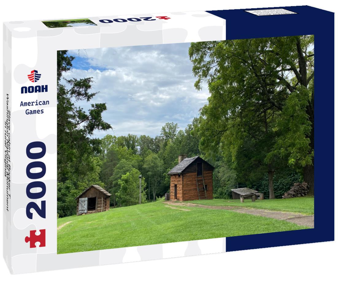Noah Jigsaw Puzzle Slave cabin at Booker T. Washington National Monument in rural Virginia 2000 pieces