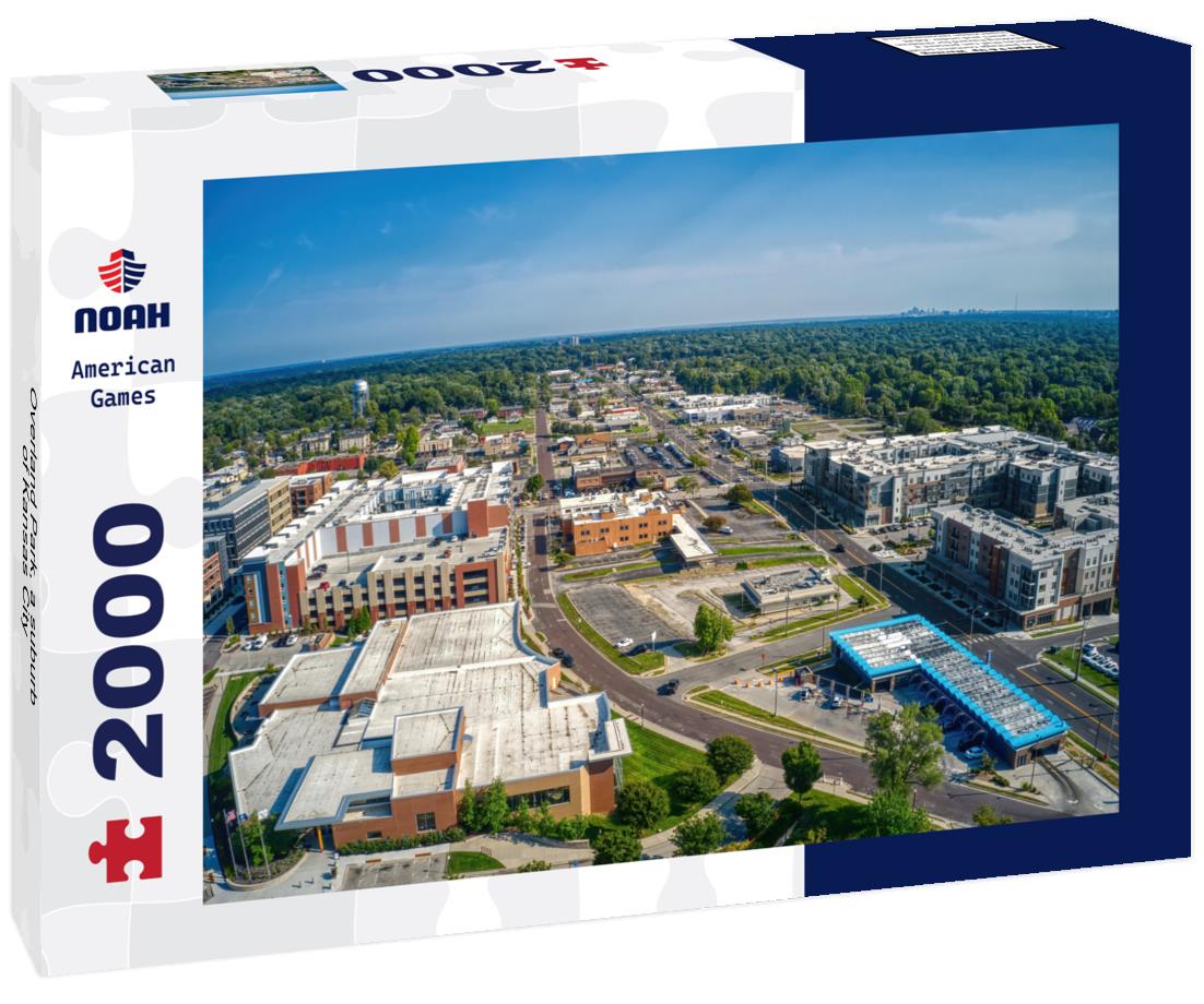 Noah Jigsaw Puzzle Overland Park, a suburb of Kansas City 2000 pieces
