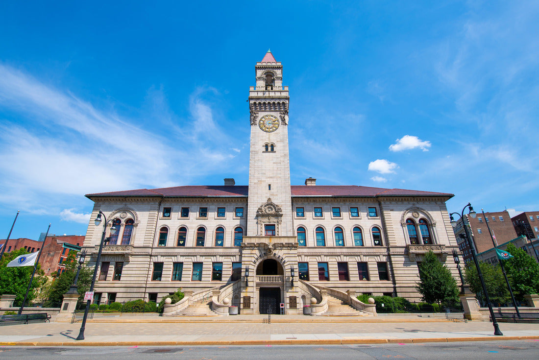 Noah Jigsaw Puzzle Worcester City Hall at 455 Main Street in downtown Worcester, Massachusetts MA, USA. Worcester is the second largest city in MA 2000 pieces