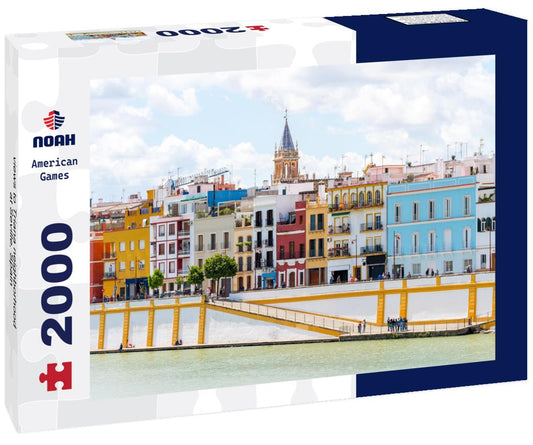 Noah Jigsaw Puzzle views to Triana neighborhood at Seville, Spain 2000 pieces