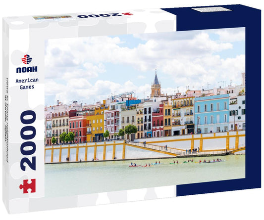 Noah Jigsaw Puzzle views to Triana neighborhood at Seville, Spain 2000 pieces