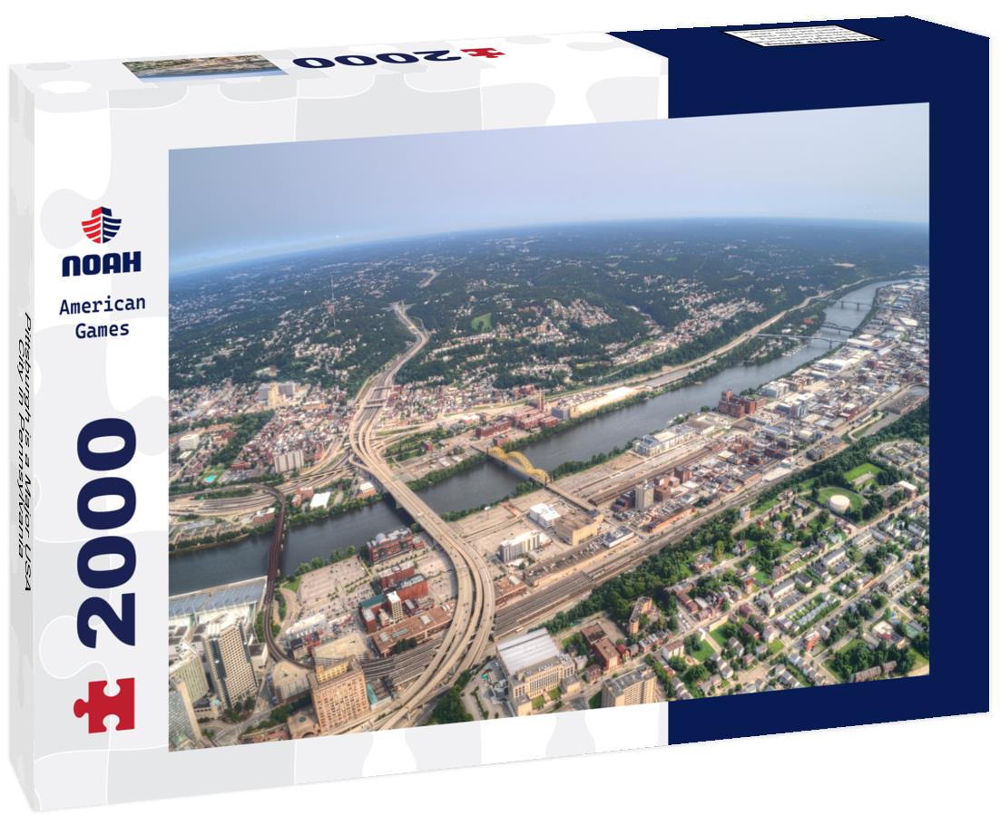 Pittsburgh is a Major USA City in Pennsylvania 2000pc Puzzle