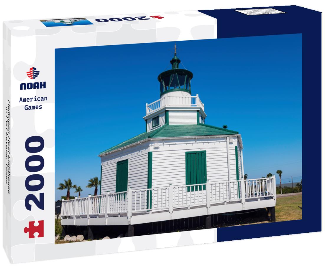 Halfmoon Reef Lighthouse in Port Lavaca, Texas 2000pc Puzzle