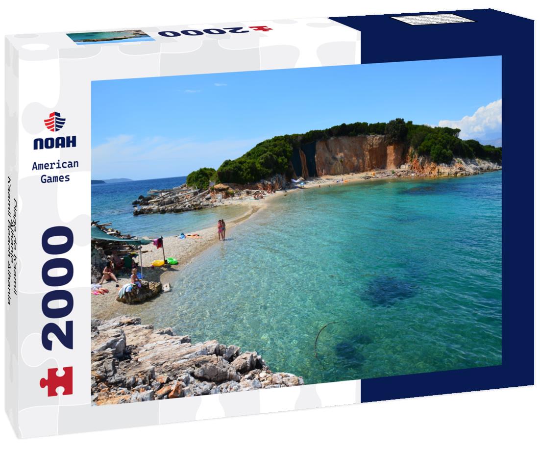 Plage de Ksamil Albanie - Ksamil Beach Albania 2000pc Puzzle