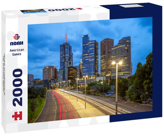 Noah Jigsaw Puzzle skyline of melbourne at city business district 2000 pieces