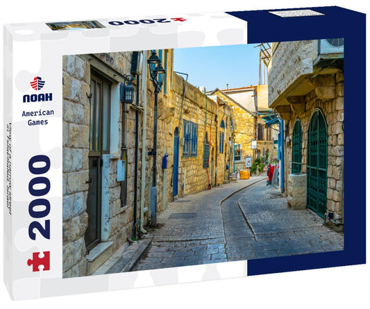Noah Jigsaw Puzzle View of a narrow street in Tsfat/Safed, Israel 2000 pieces